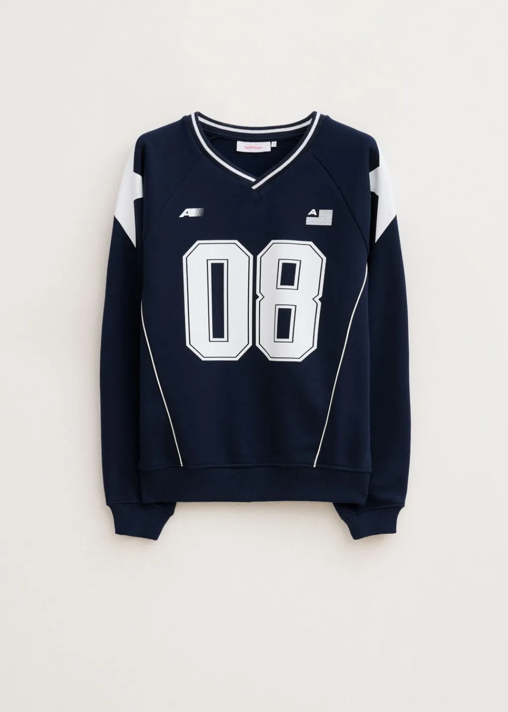 Sweaters En Hoodies<The Sting Varsity sweater donkerblauw