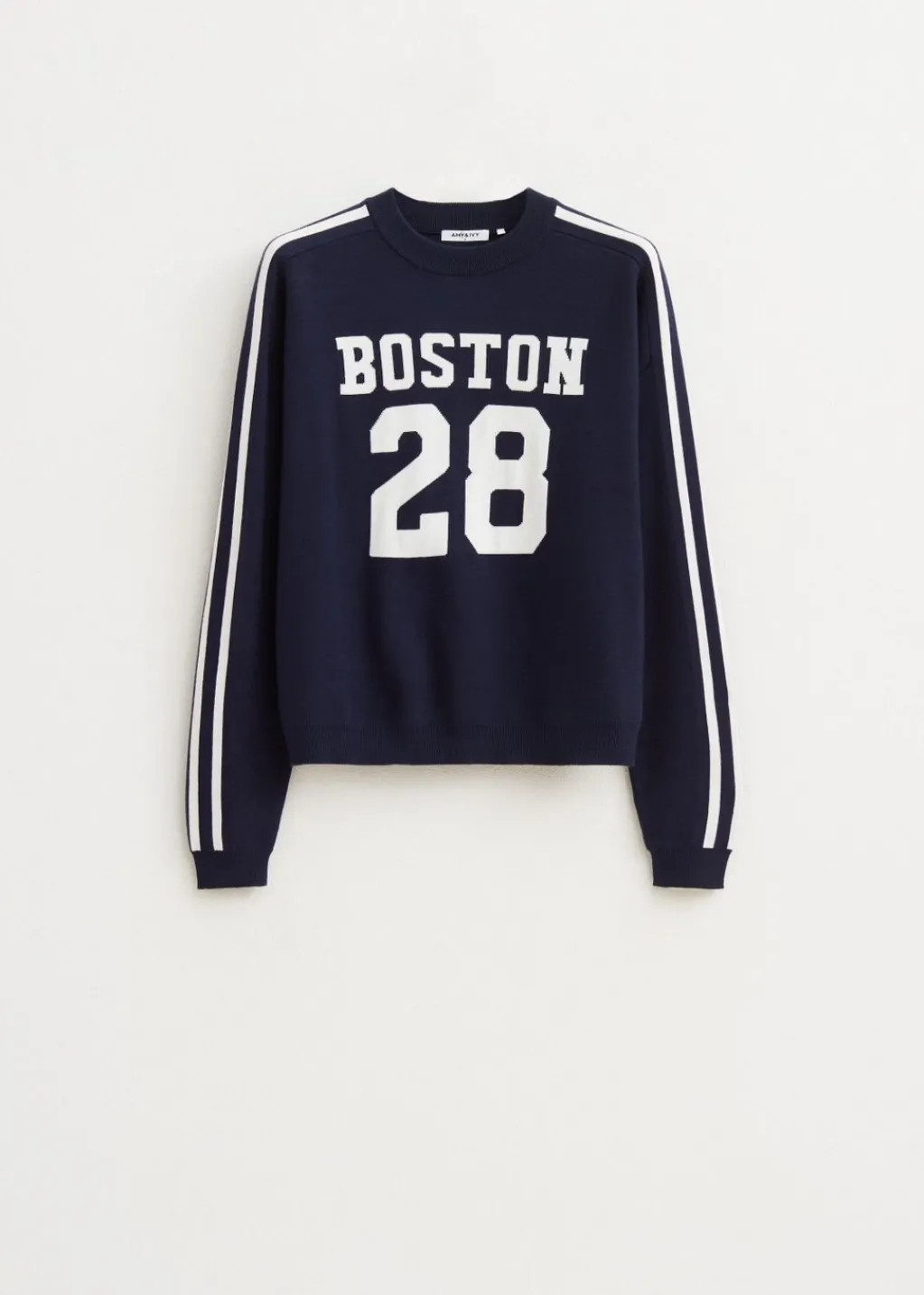 Truien En Vesten<The Sting Varsity trui donkerblauw