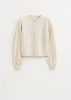 Truien En Vesten<The Sting Vest met balloon mouwen wit, off-white