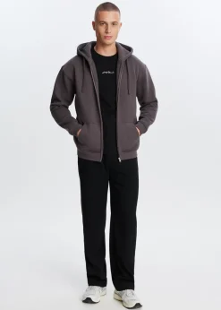 Truien En Vesten<The Sting Vest met capuchon choco
