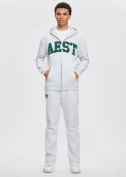 Sweaters En Hoodies|Truien En Vesten<The Sting Vest met merk grijs, licht melee