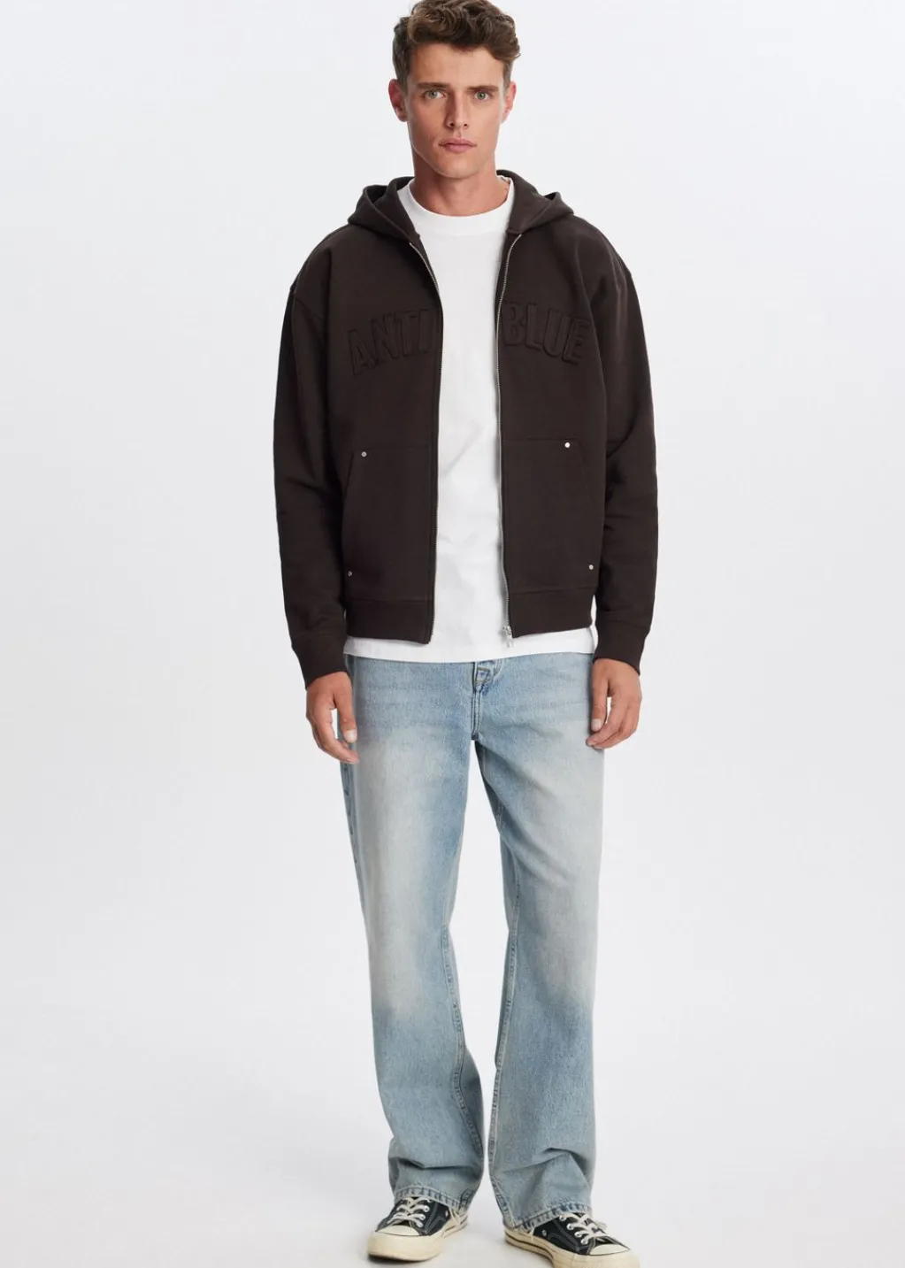 Sweaters En Hoodies|Truien En Vesten<The Sting Vest met merk donkerbruin