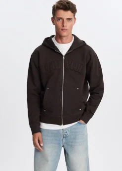 Sweaters En Hoodies|Truien En Vesten<The Sting Vest met merk donkerbruin
