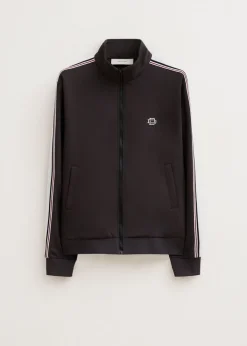 Sweaters En Hoodies|Truien En Vesten<The Sting Vest met strepen bruin