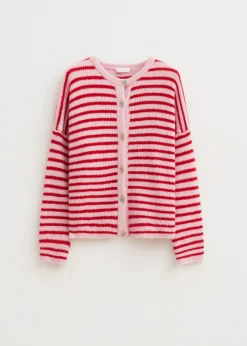 Truien En Vesten<The Sting Vestje met strepen lichtroze