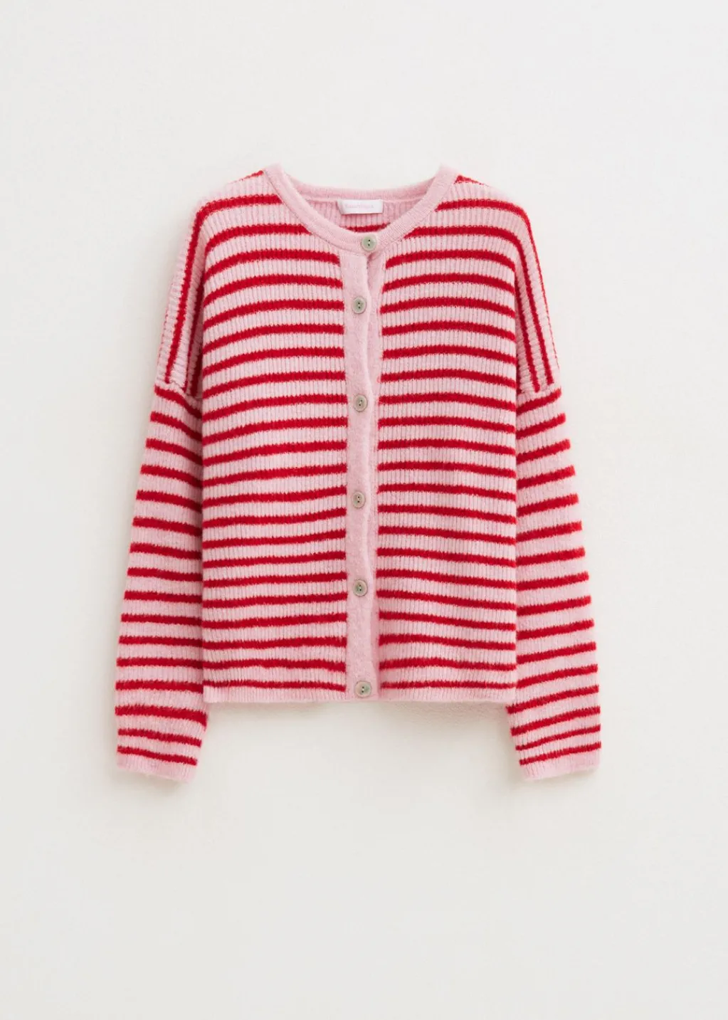 Truien En Vesten<The Sting Vestje met strepen lichtroze