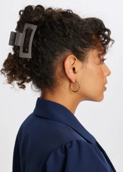 Haaraccessoires<The Sting Vierkante haarclip donkerbruin
