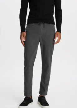 Broeken<The Sting Visgraat pantalon antraciet