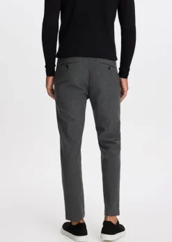 Broeken<The Sting Visgraat pantalon antraciet