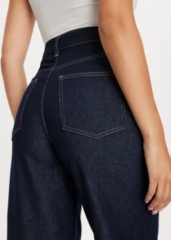 Jeans<The Sting Wide leg jeans rinse wassing indigo