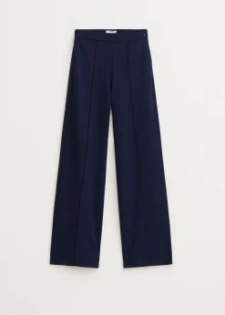 Basics|Broeken<The Sting Wijde broek donkerblauw