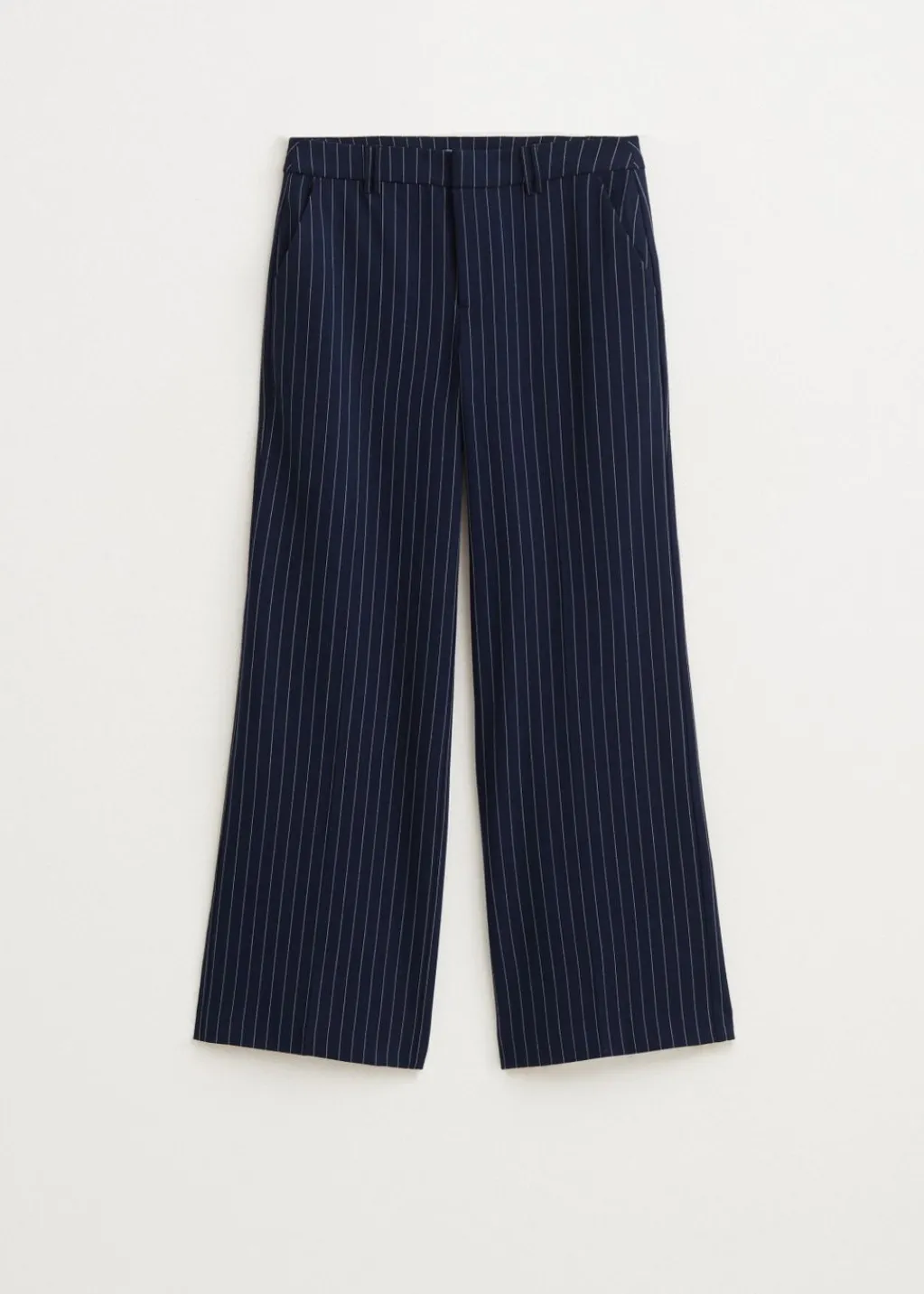 Broeken<The Sting Wijde broek met strepen donkerblauw